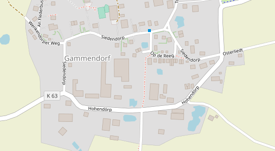 Campingplatz auf Karte