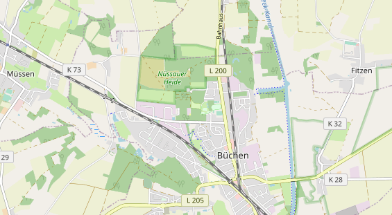 Campingplatz auf Karte