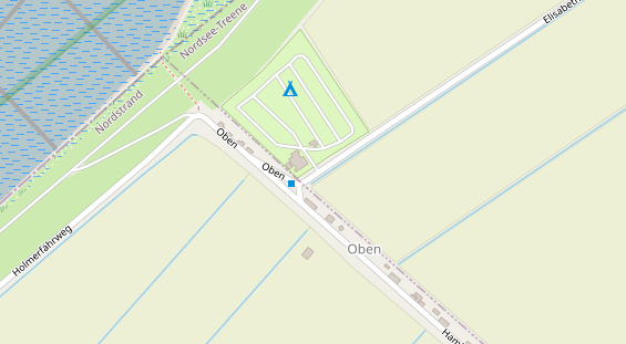 Campingplatz auf Karte