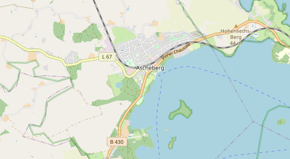 Campingplatz auf Karte