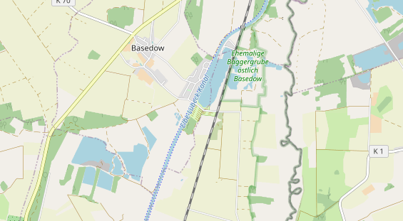 Campingplatz auf Karte