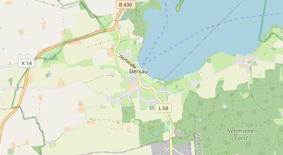 Campingplatz auf Karte