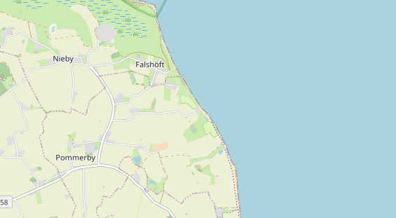 Campingplatz auf Karte