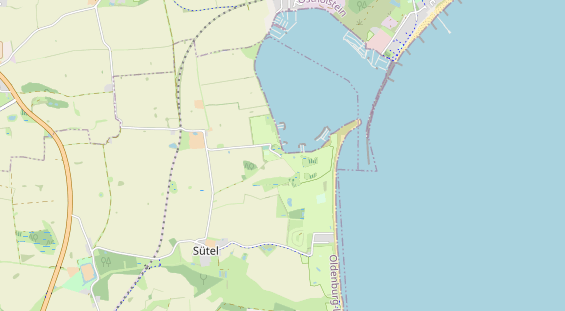 Campingplatz auf Karte