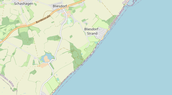 Campingplatz auf Karte