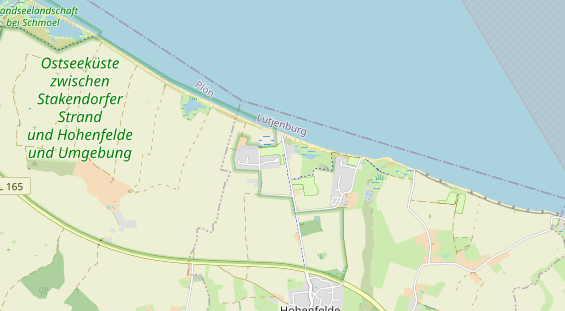 Campingplatz auf Karte