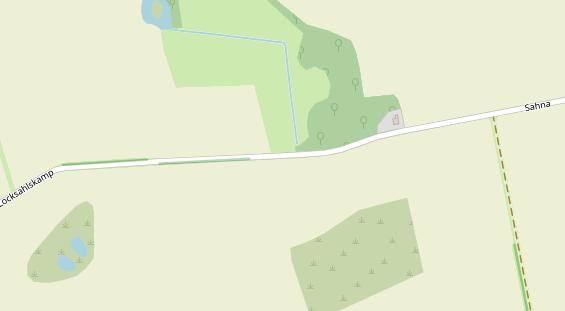 Campingplatz auf Satellitenbild