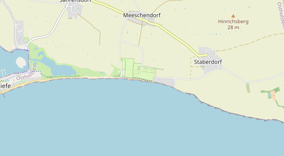 Campingplatz auf Karte