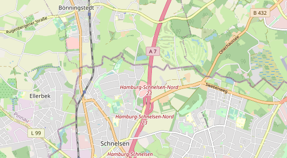 Campingplatz auf Karte