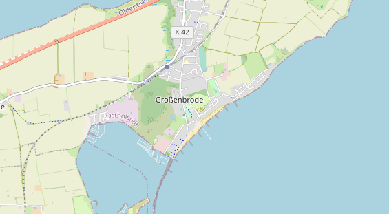 Campingplatz auf Karte