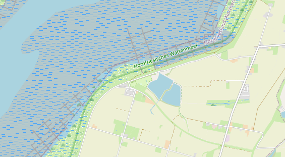 Campingplatz auf Karte