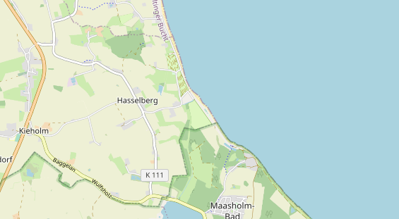 Campingplatz auf Karte