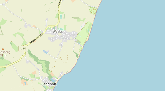 Campingplatz auf Karte