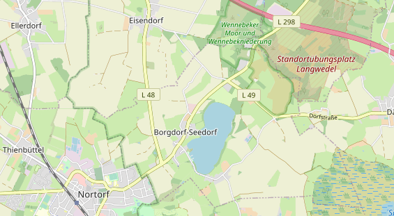 Campingplatz auf Karte