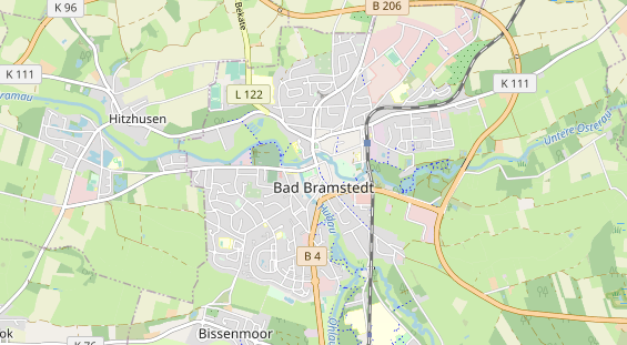 Tourist Information auf Karte