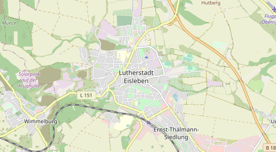 Tourist Information auf Karte