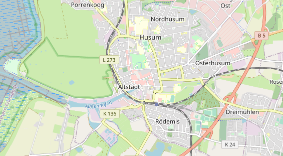 Tourist Information auf Karte