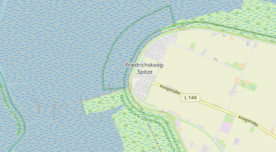 Tourist Information auf Karte