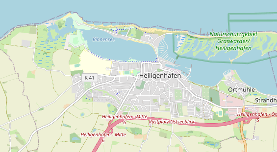 Tourist Information auf Karte