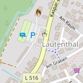 Campingplatz auf Karte