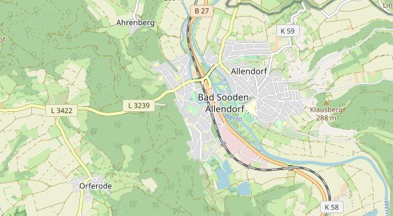 Tourist Information auf Karte