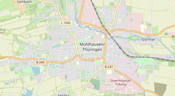 Tourist Information auf Karte