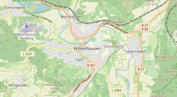 Tourist Information auf Karte