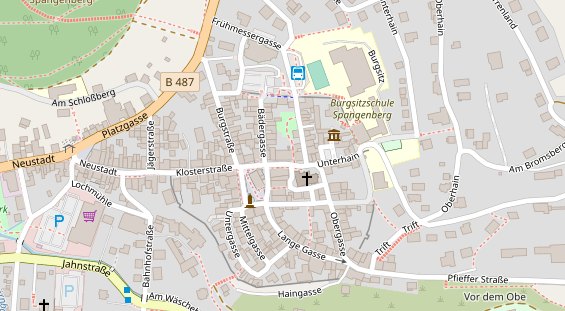 Campingplatz auf Karte