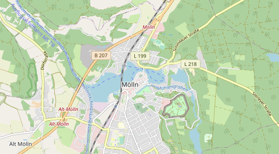 Tourist Information auf Karte