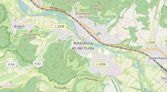 Tourist Information auf Karte