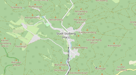 Tourist Information auf Karte