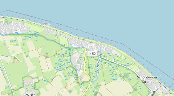 Tourist Information auf Karte