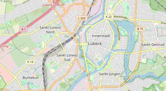 Tourist Information auf Karte