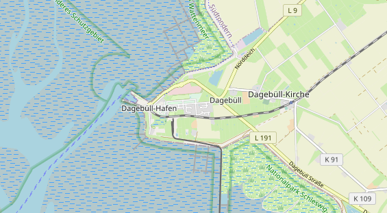 Tourist Information auf Karte