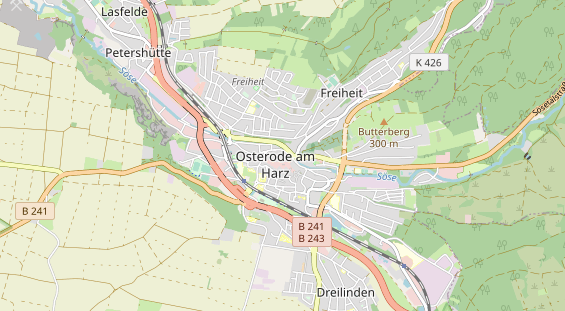 Tourist Information auf Karte