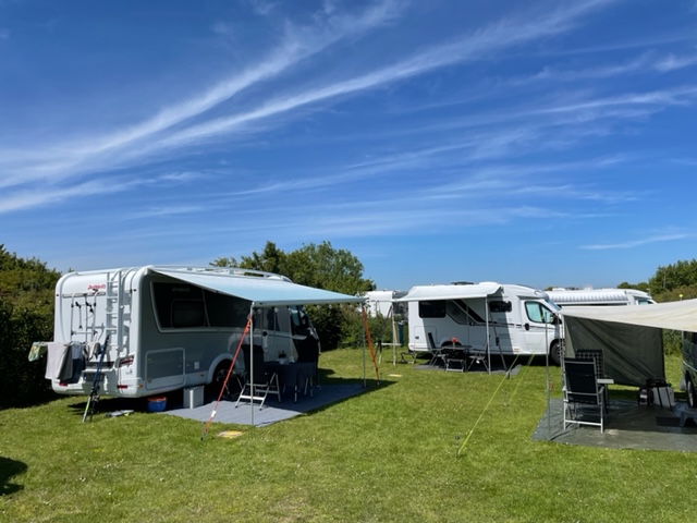 Campingplatz - mehr WoMo Wiese - Campingplatz Behnke