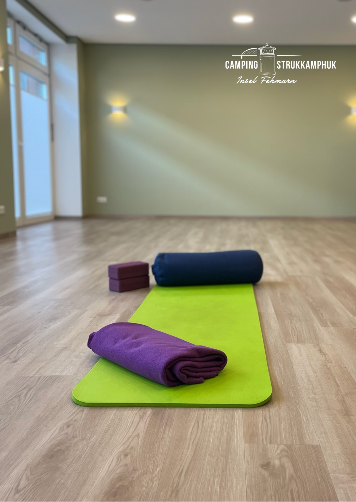 Campingplatz: Seit 2025 erwartet Sie unser neuer Yogaraum: ruhig, lichtdurchflutet und ideal für entspannte Momente im Urlaub. - Camping Strukkamphuk