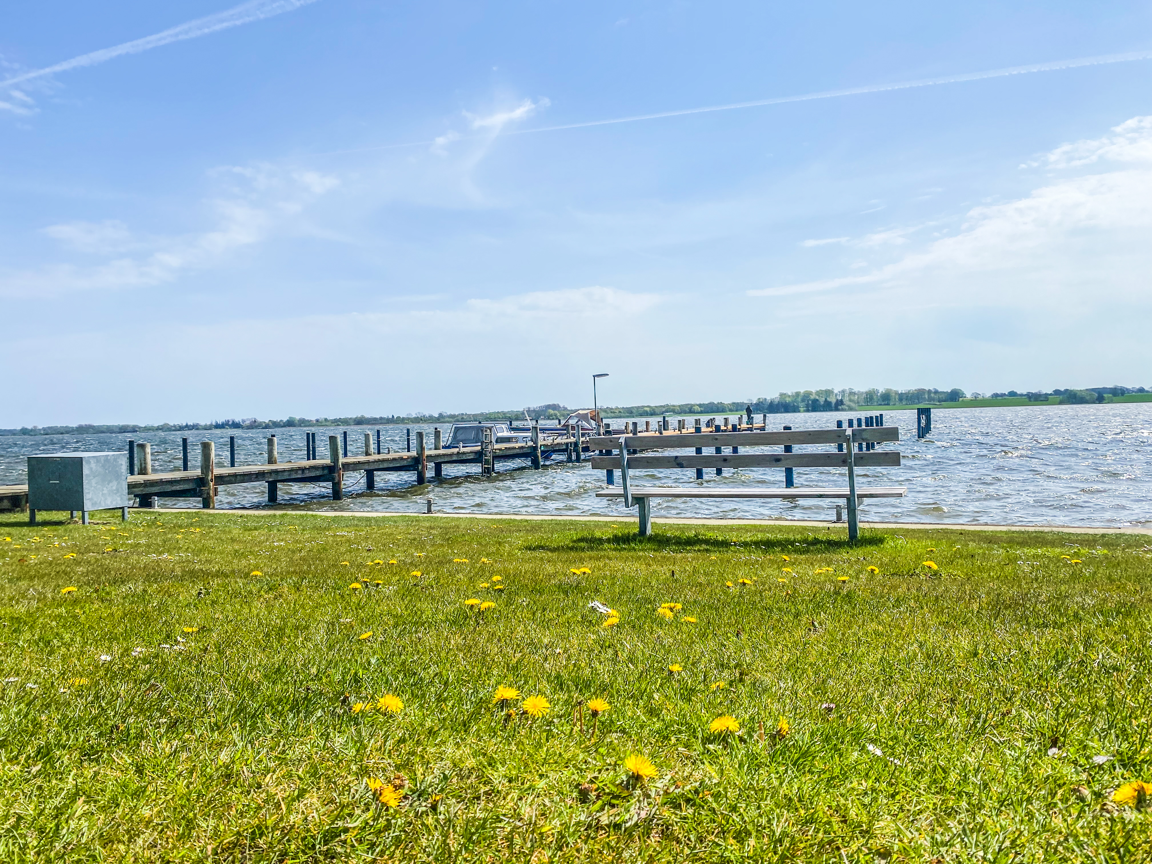 Campingplatz: Bootsanleger - Campingpark Schlei-Karschau
