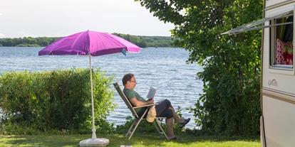 Campingplätze - Kreditkarten Zahlung - Belau - Naturcamping Spitzenort