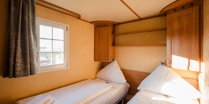 Campingplätze - Gasflaschen-Tausch - Deutschland - Kinder-Schlafzimmer Chalet - Nordseecamping zum Seehund Nordseecamping