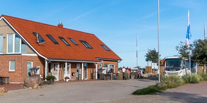 Campingplätze - Stellplätze autofrei - Rezeption - Ostseecamp Glücksburg Holnis