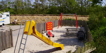 Campingplätze - Wassersport: Angelberechtigungsschein - Spielplatz auf dem Stellplatz - Reisemobilhafen St. Peter-Ording