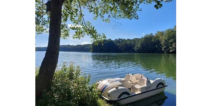 Campingplätze - Kreditkarten Zahlung - Belau - Unser Tretboot "Herbie" - Seecamping Weisser Brunnen