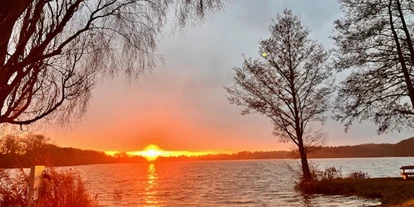 Campingplätze - Kreditkarten Zahlung - Belau - Sonnenaufgang am See - Seecamping Weisser Brunnen