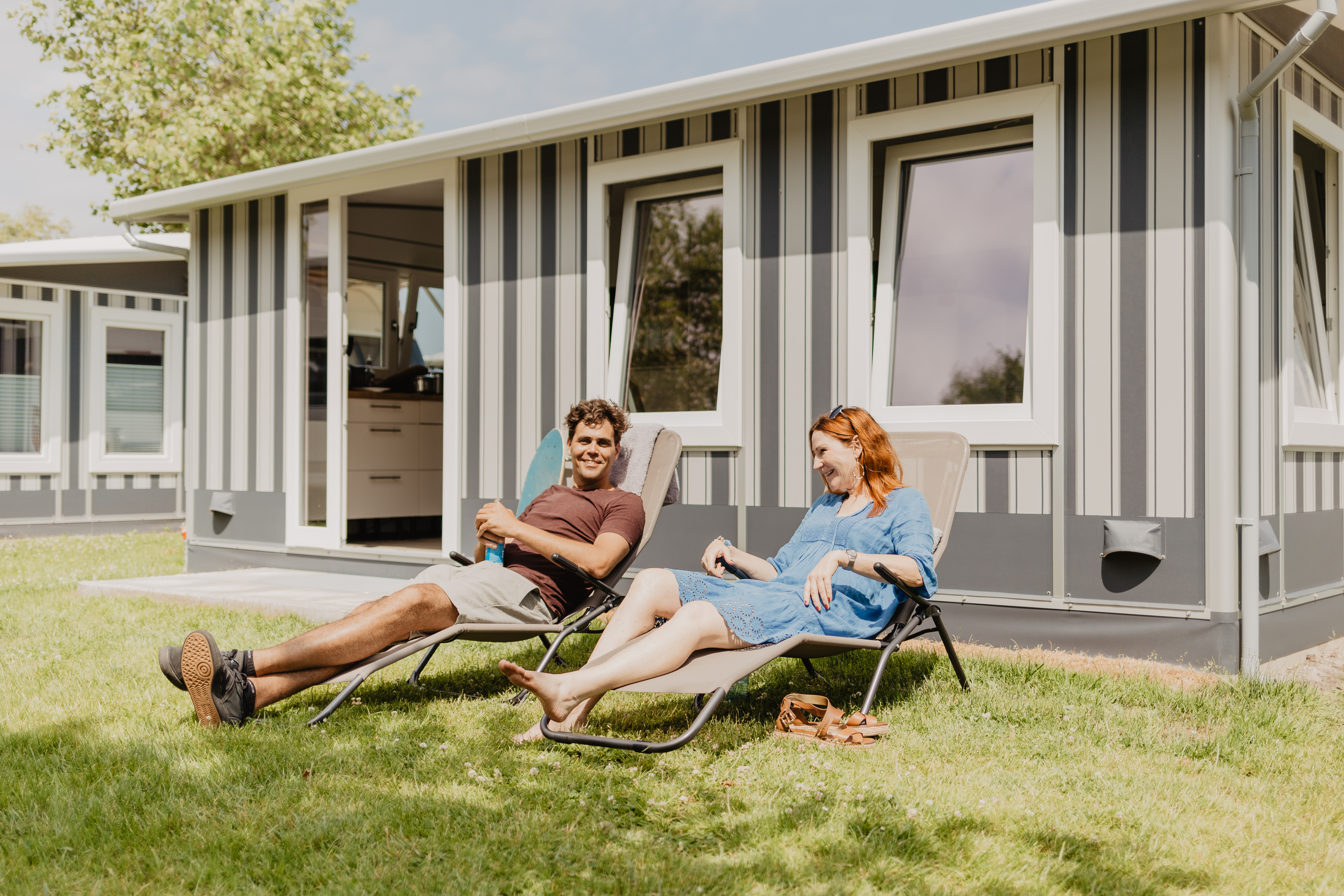 Campingplatz: Mietwohnwagen mit festem Vorzelt - Strandcamping Wallnau