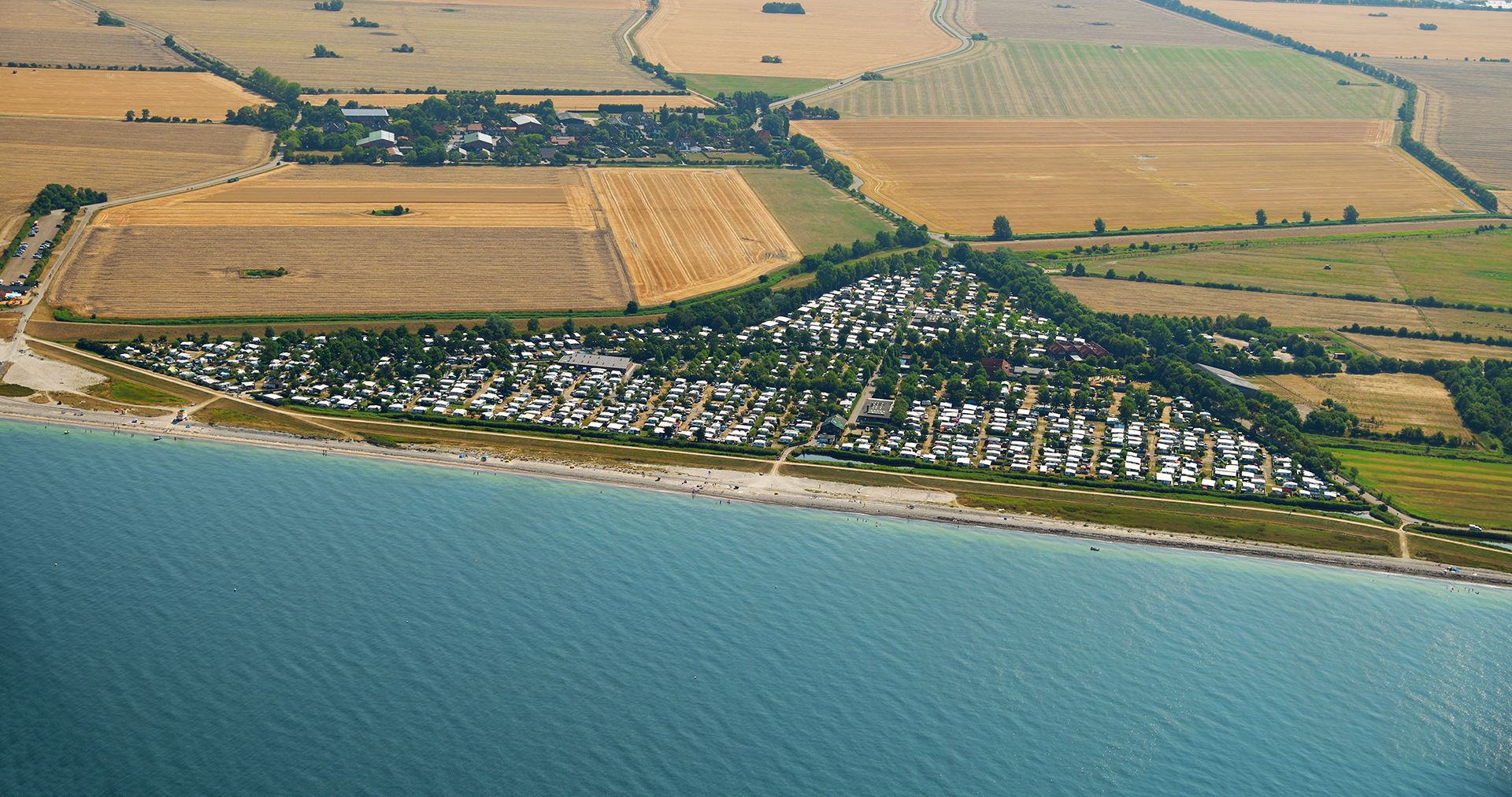 Campingplätze - Zahlungsmöglichkeiten: EC-Karte - Deutschland - Luftaufnahme Strandcamping Wallnau - Strandcamping Wallnau